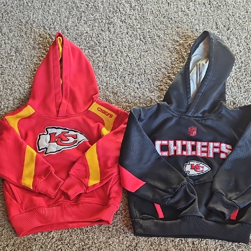 NFL Kids Hoodies - Red, Yellow, and Black